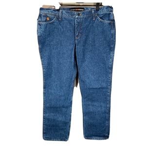 NWT'S WRANGLER FR Jeans Women’s Size 15X34 FLAME RESISTANT Denim Work Pants